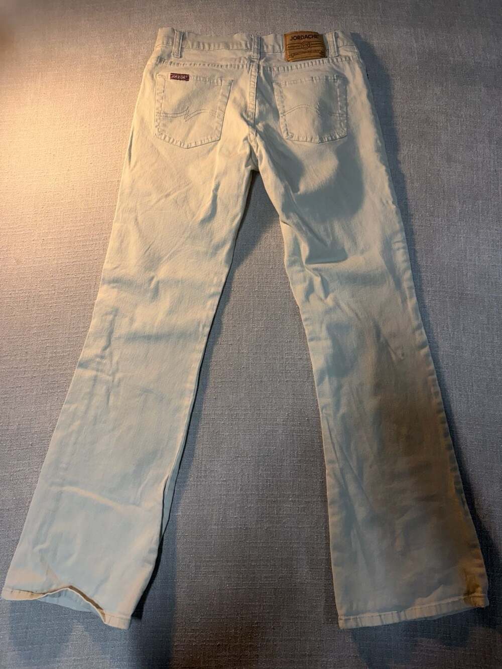 Jordache Lo-Rise Stretch Khaki Pants Size 9/10 - Picture 7 of 10